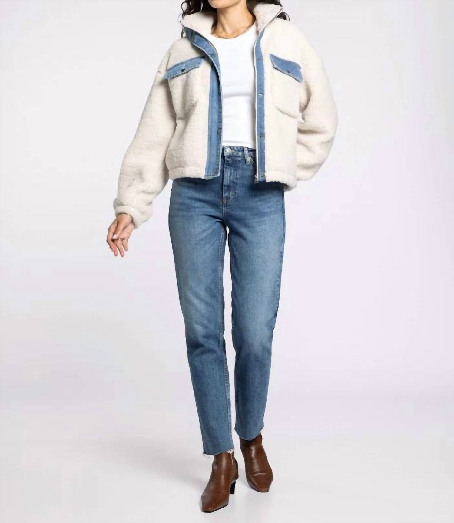 Thread & Supply - Leona Fluffy Faux-shearling Jacket