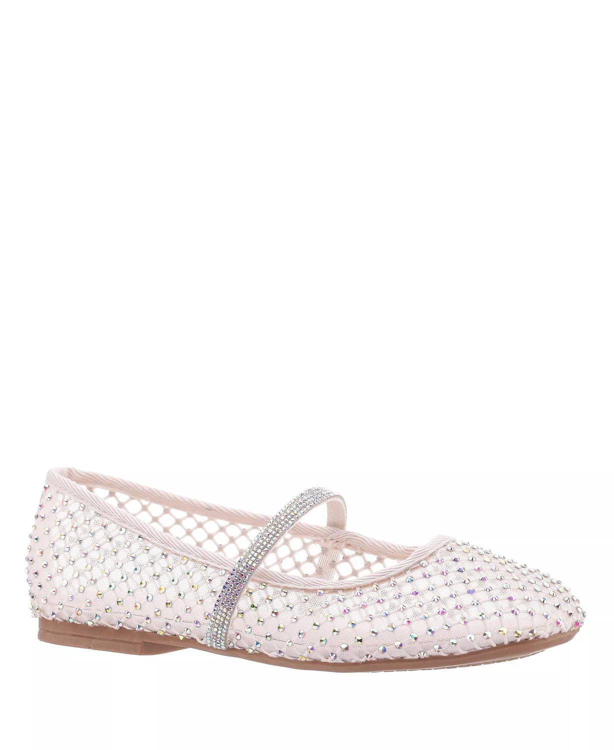 Nina - Girls Jessa Mesh With Rhinestones Shoes
