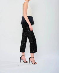 Flora Bea - Tweed Kick Flare Pant