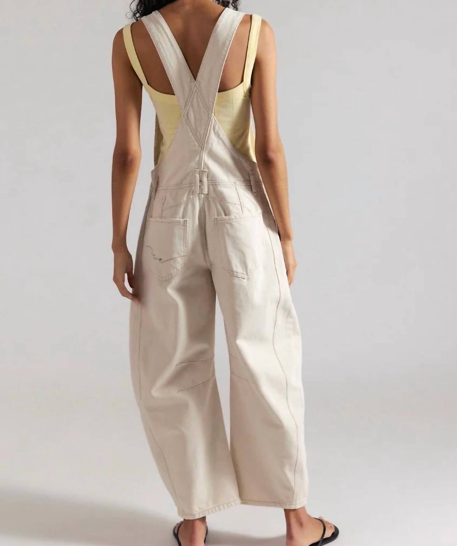 Free People - Good Luck Barrel Overalls