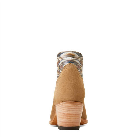 Ariat - Women's Dijon Roughout Snip Toe Booties