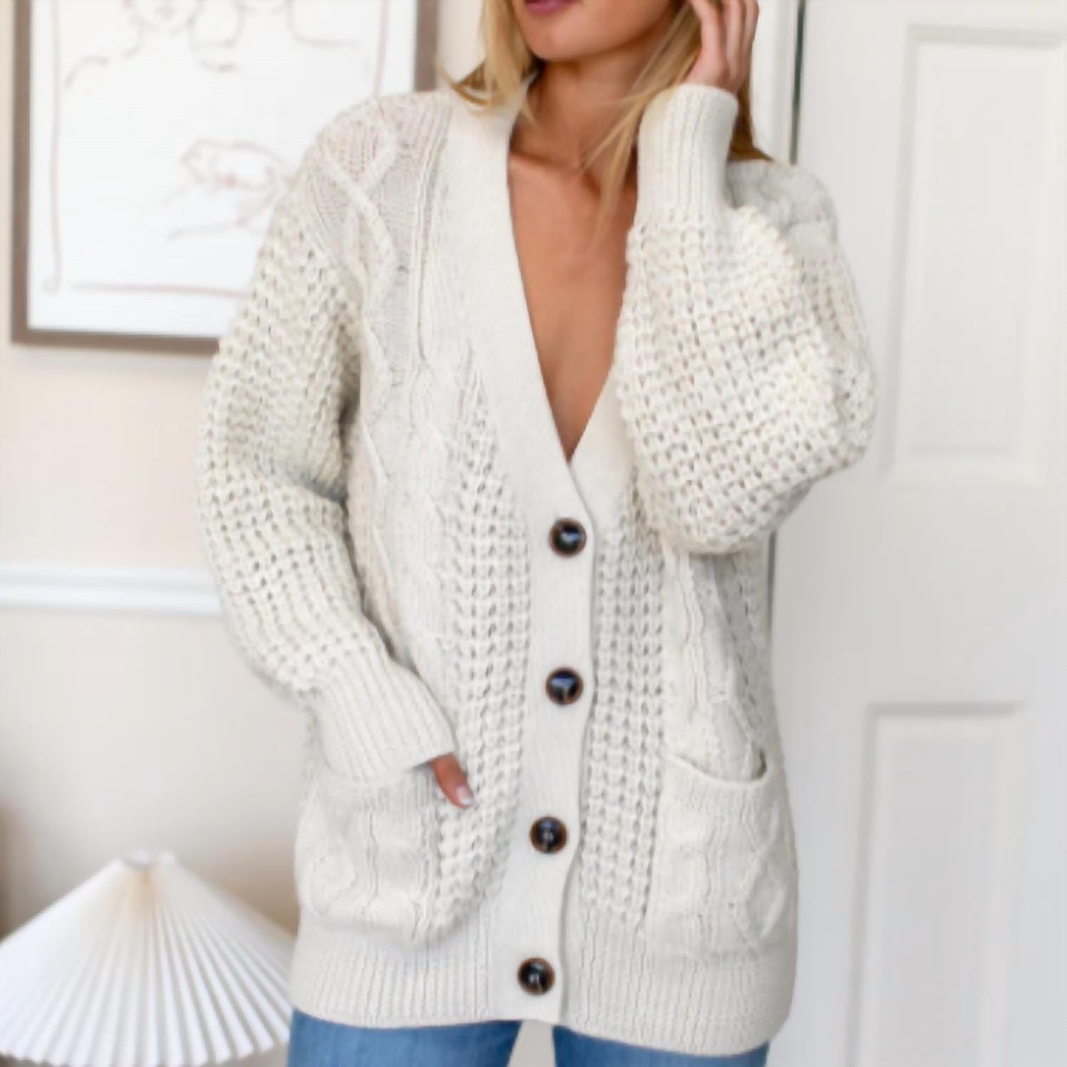 Emerson Fry - Cozy Cable Cardigan