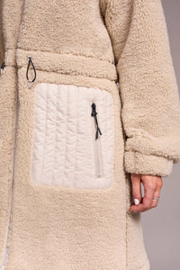 Tribal - Zip Front Hooded Coat