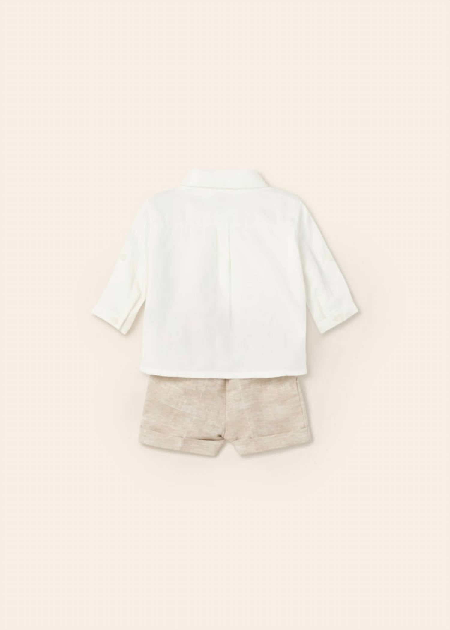 Mayoral - Boys Three-piece Linen Vest Set