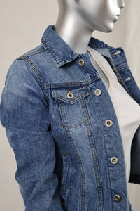 Blue Age - Spandex Casual Denim Jacket