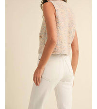 Mable - Button Down Sweater Vest