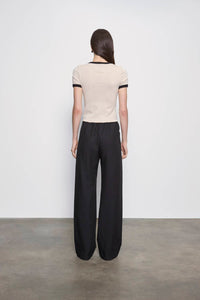 Enza Costa - COTTON CLASSIC RINGER TEE