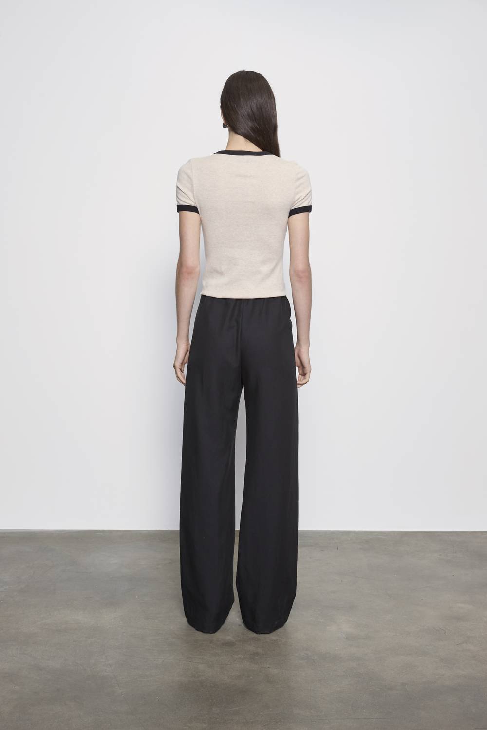 Enza Costa - COTTON CLASSIC RINGER TEE