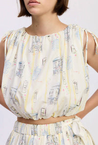 En Saison - Bartlet Cropped Top