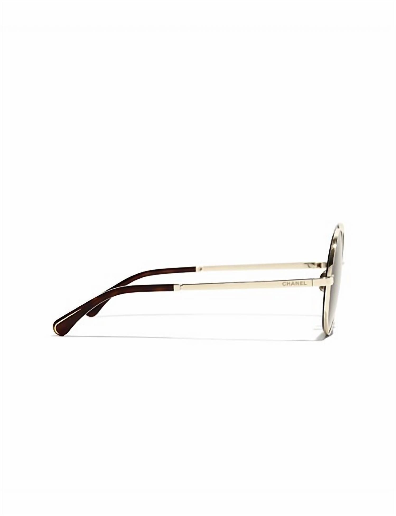 Chanel - Round Non Polarized Sunglasses 4268 C395 - 3 - 54