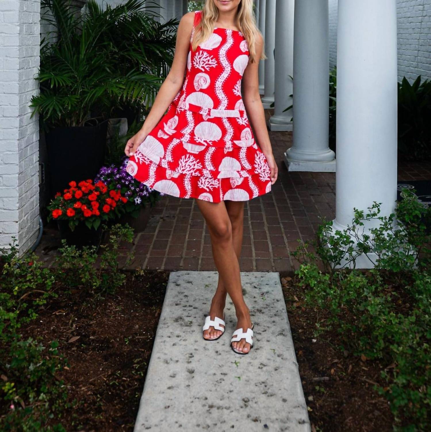 Sail To Sable - Cinched Waist Midi Dress