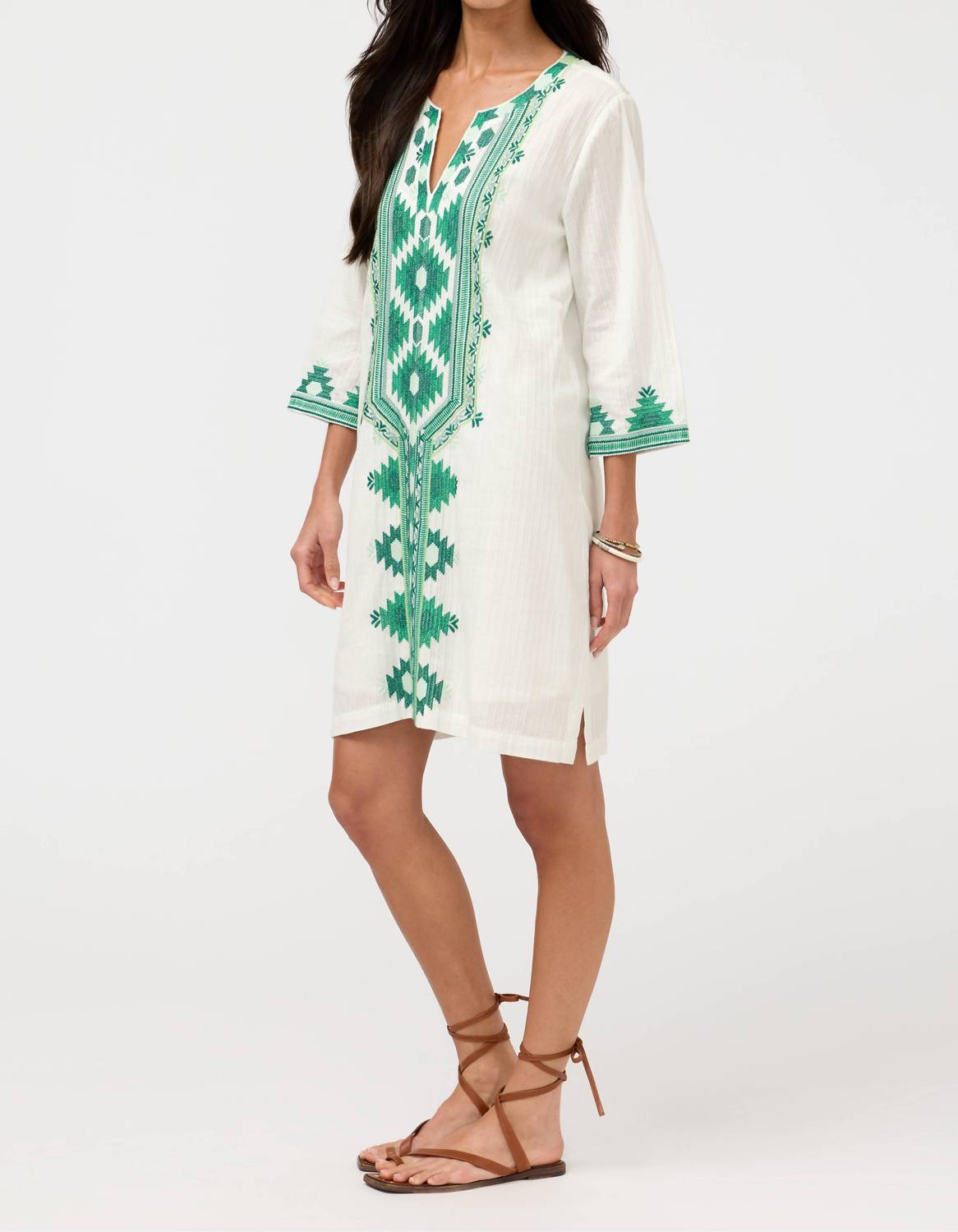 Johnny Was - SOLANGE SHORT SLIP KAFTAN