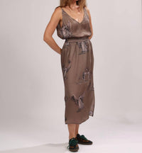 Las Sureñas - Midi Astrological Skirt