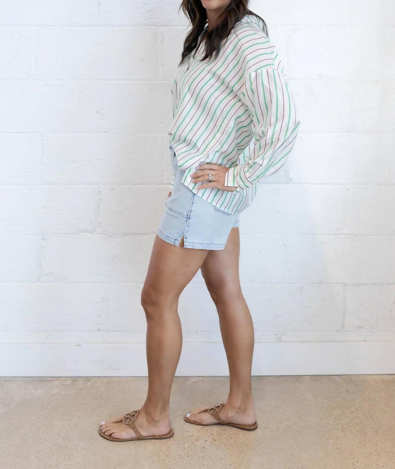 Ichi - Katy Stripe Top
