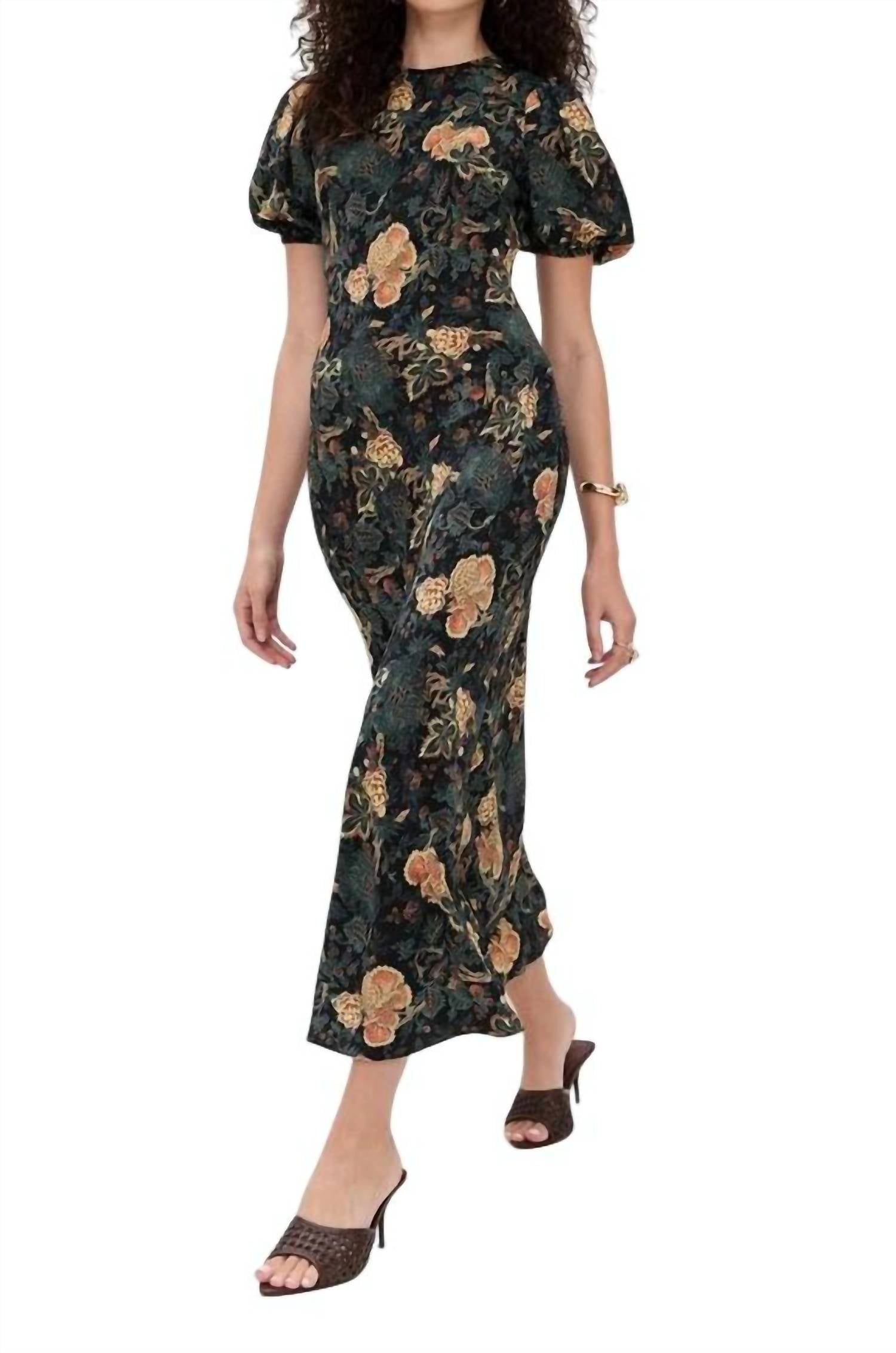 Ulla Johnson - Ines Puff Sleeve Midi Dress