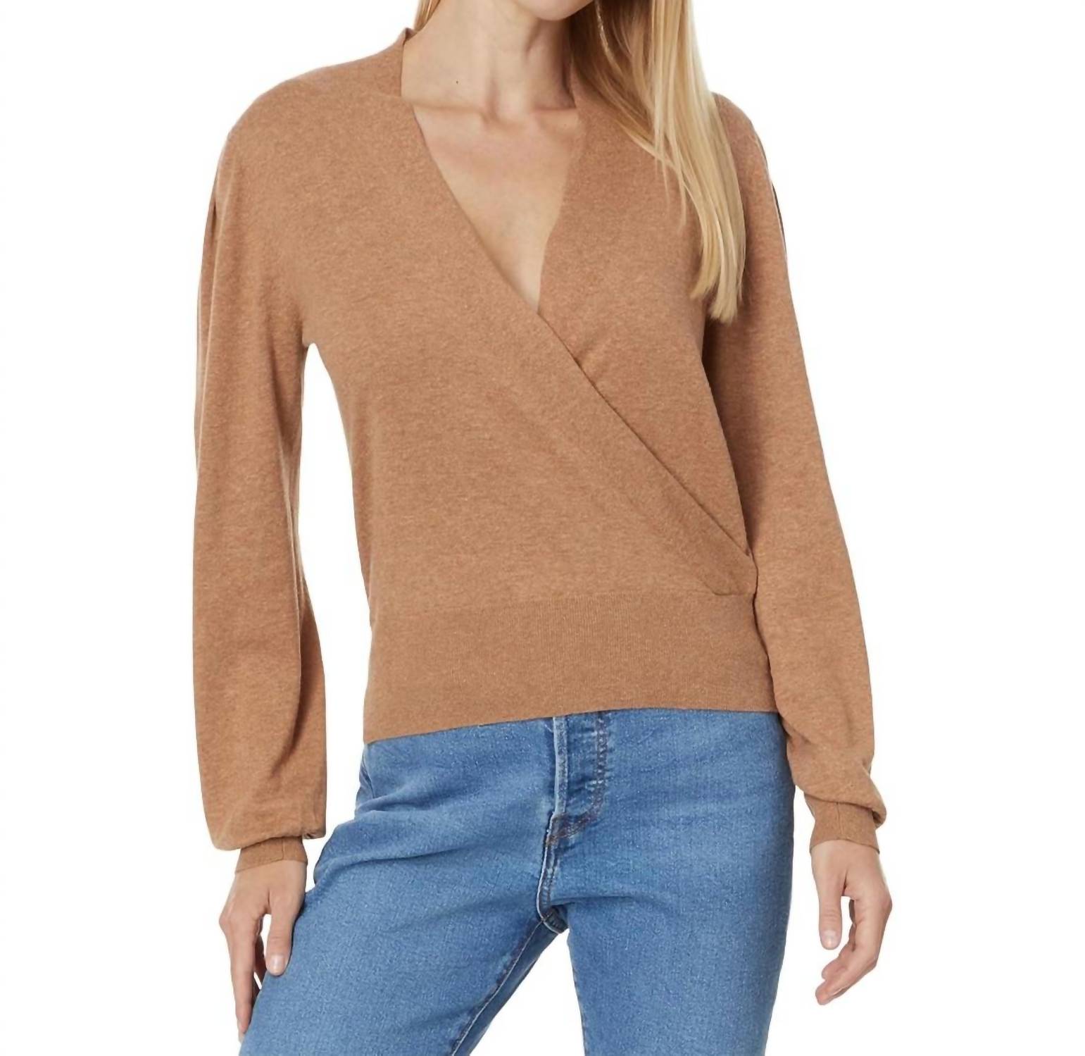 Lilla P - Long Sleeve Surplice Sweater