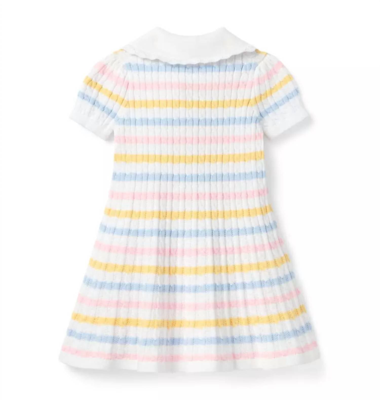 Janie And Jack - Girl's Striped Sweater Dress
