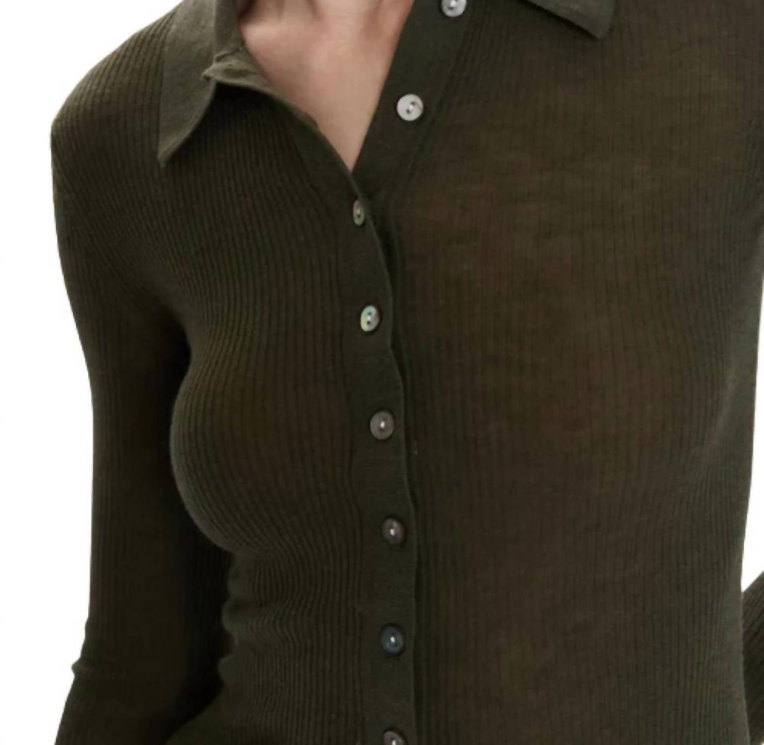 Pistola - Korey Fitted Rib Cardigan
