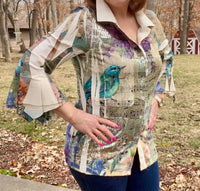 Origami - Bell Sleeve Top