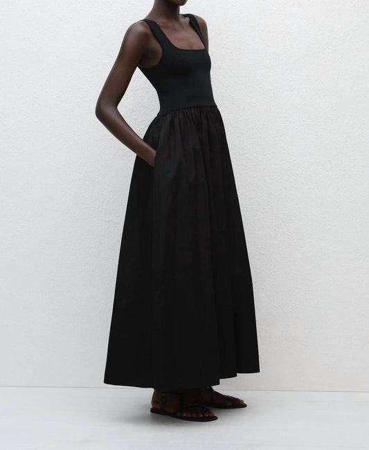 Matteau - Knit And Cotton Dress