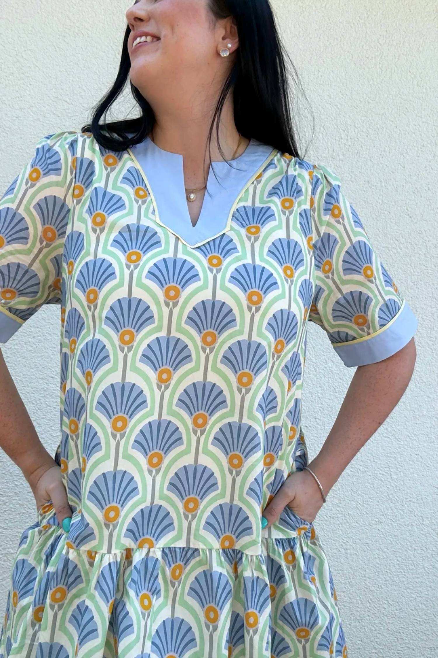 She + Sky - Woven Beauty Dress