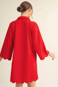 Jodifl - Soft Texture Solid Dress