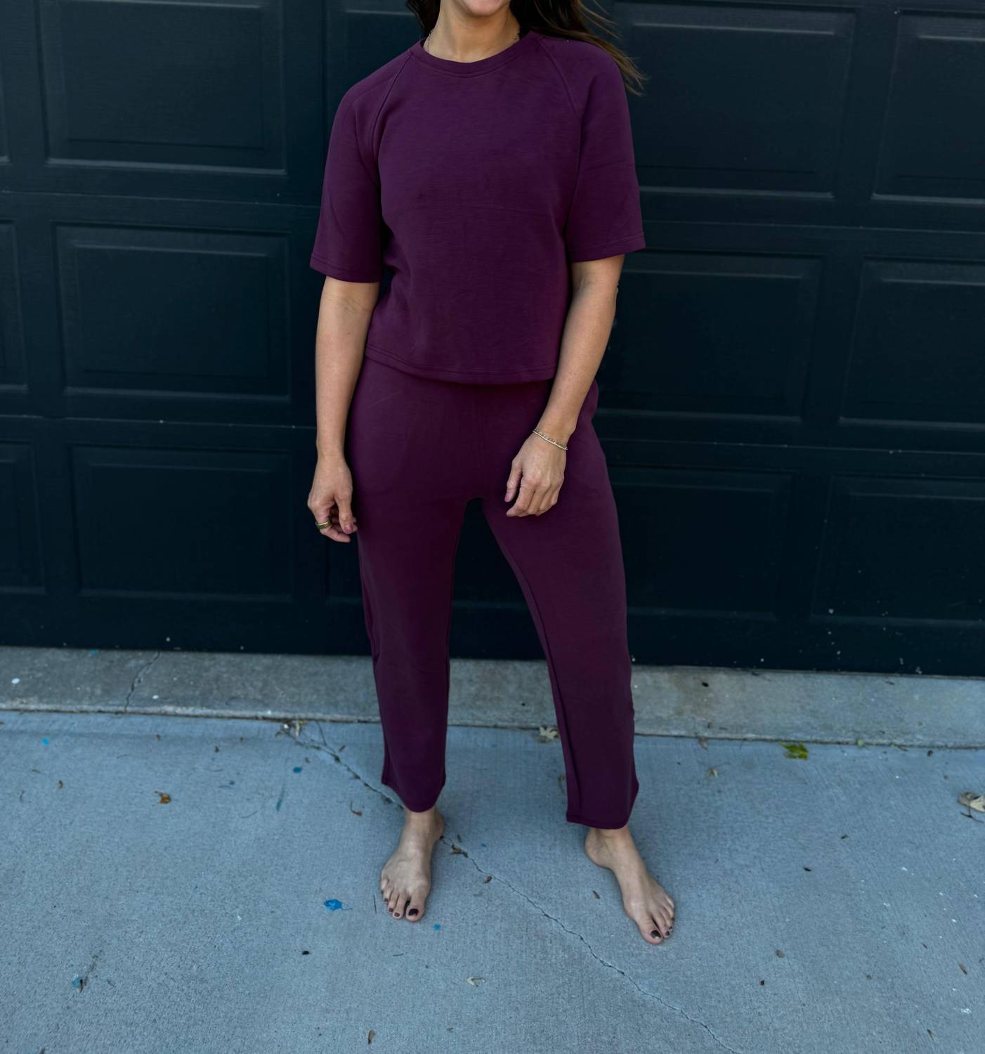 Mono B - Laguna Soft Drape Cropped Pants