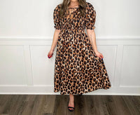 Bibi - Feeling Fierce Cotton Smocking Maxi Dress