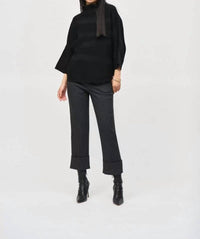 Joseph Ribkoff - Empress Mock Neck Boxy Top