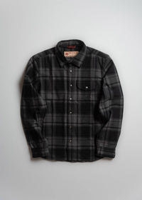 Iron & Resin Men's Slab Shirt in black - men's shirt