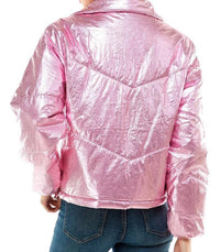 Tcec - Angelika Metallic Puff Jacket
