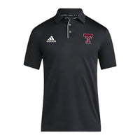 adidas Men's Texas Tech Coaches Aeroready Polo in black - men's shirt