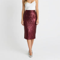 Vince Camuto - Sequin Midi Pencil Skirt