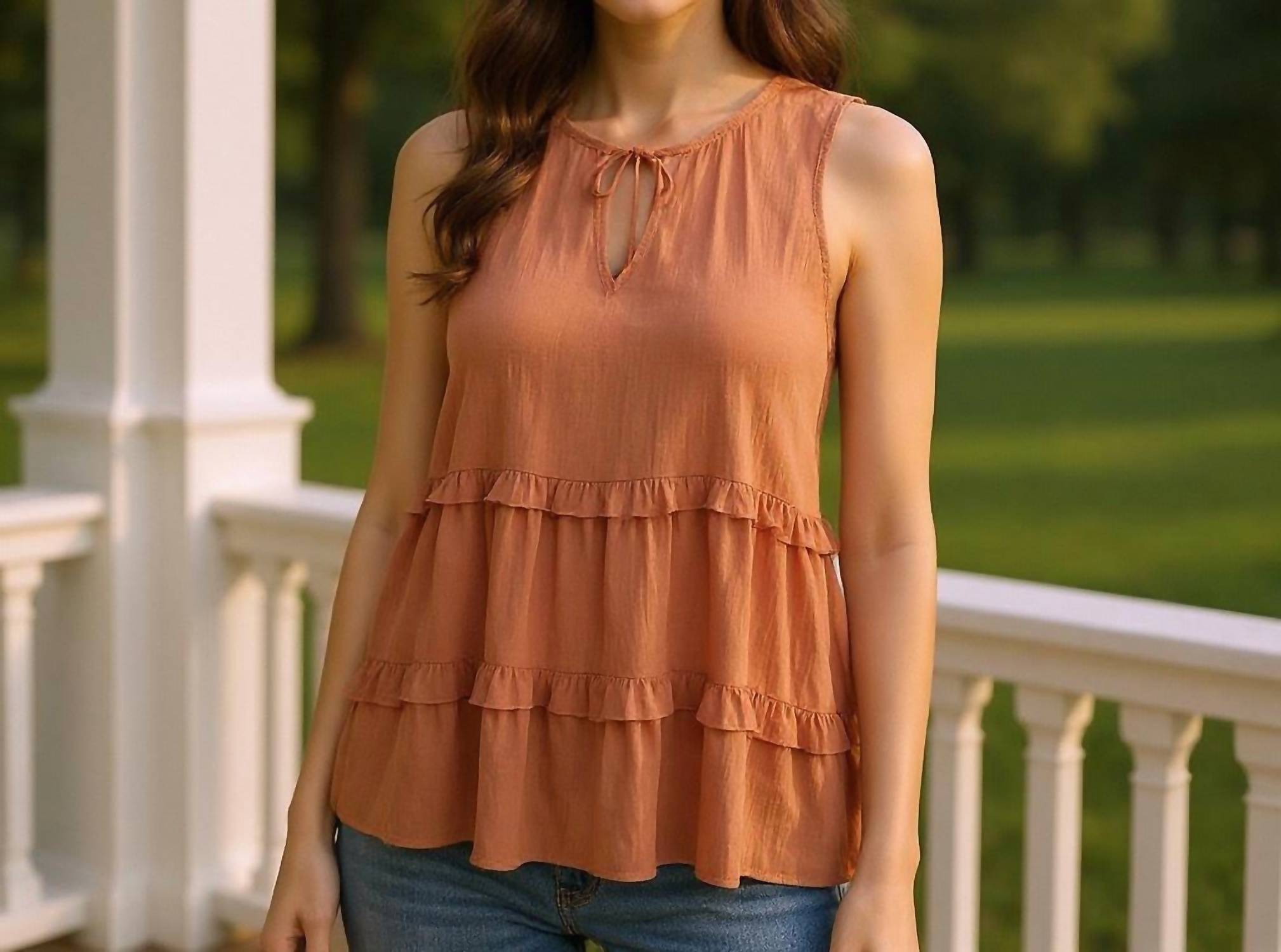 Gigi Moda - Sleeveless Top