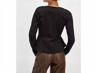 Free People - City Life Stretch Cotton Blazer Jacket