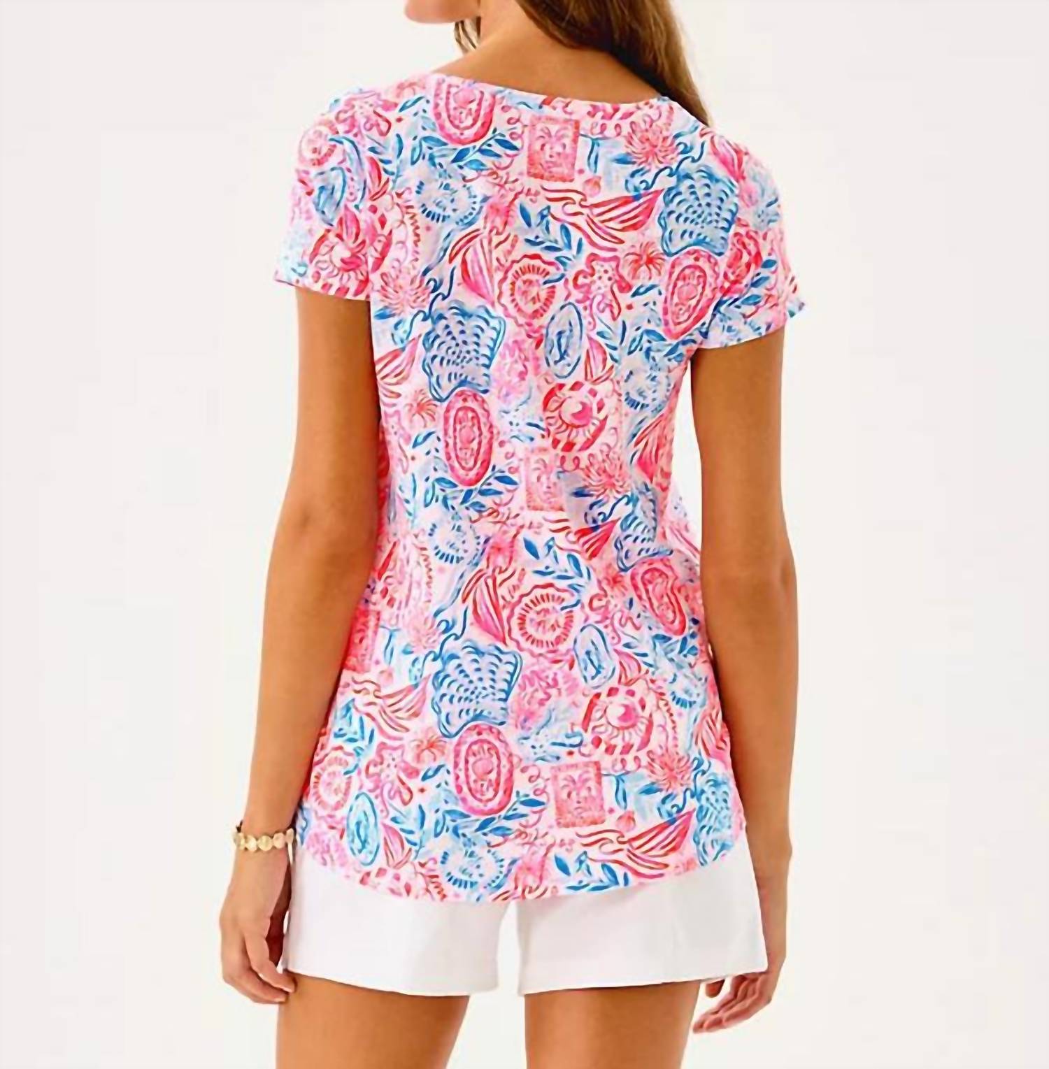 Lilly Pulitzer - Etta Scoop Neck Top