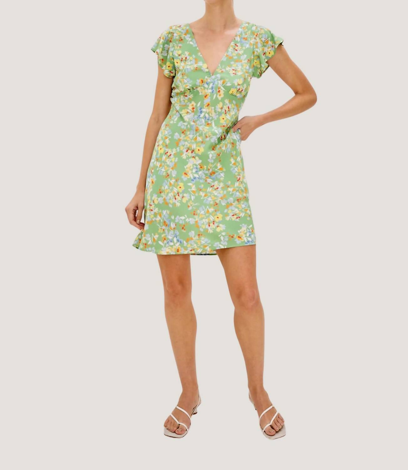 Rails Gigi Dress in green meadow - women's dress