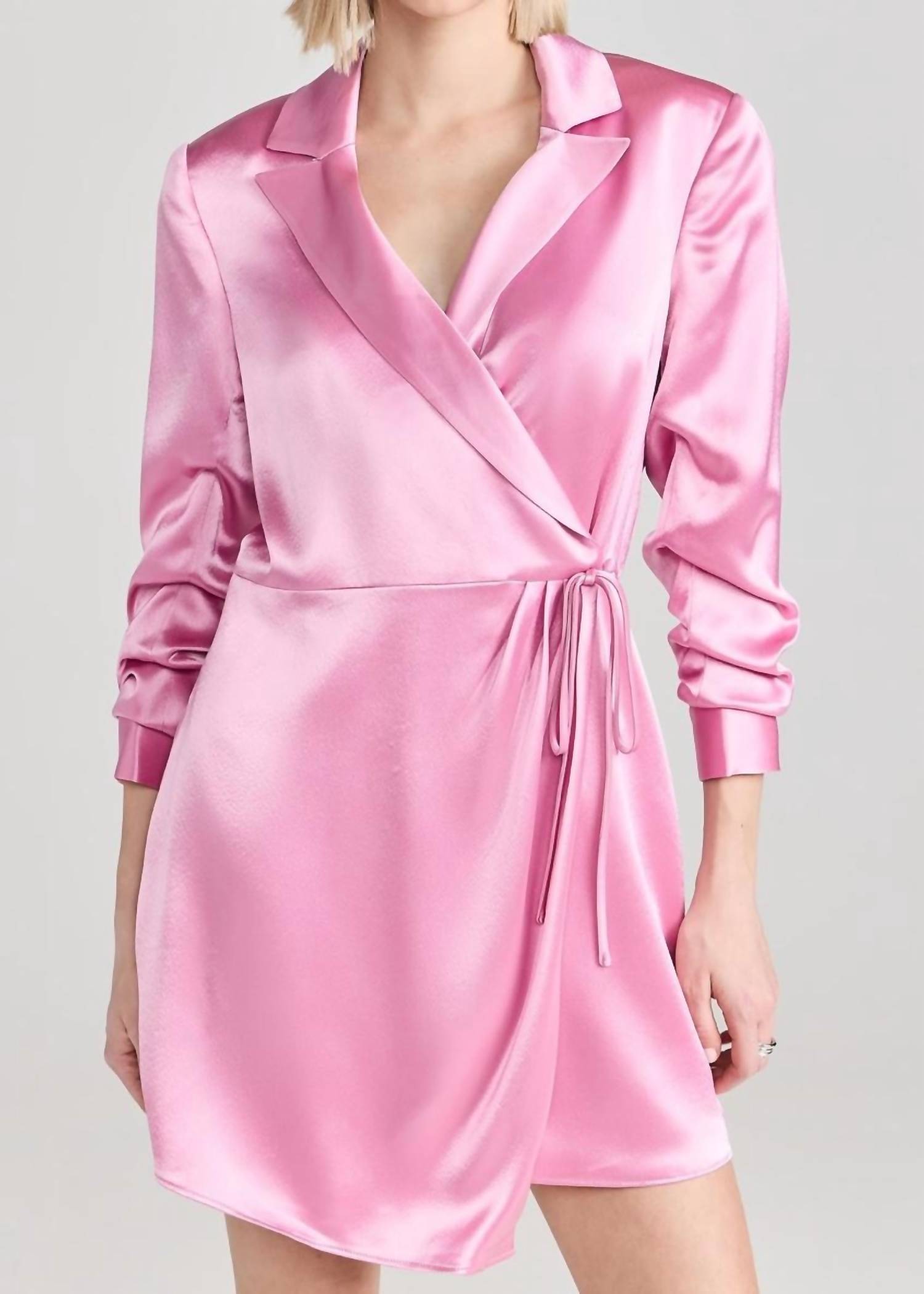 Cinq A Sept - Sabina Satin Mini Dress