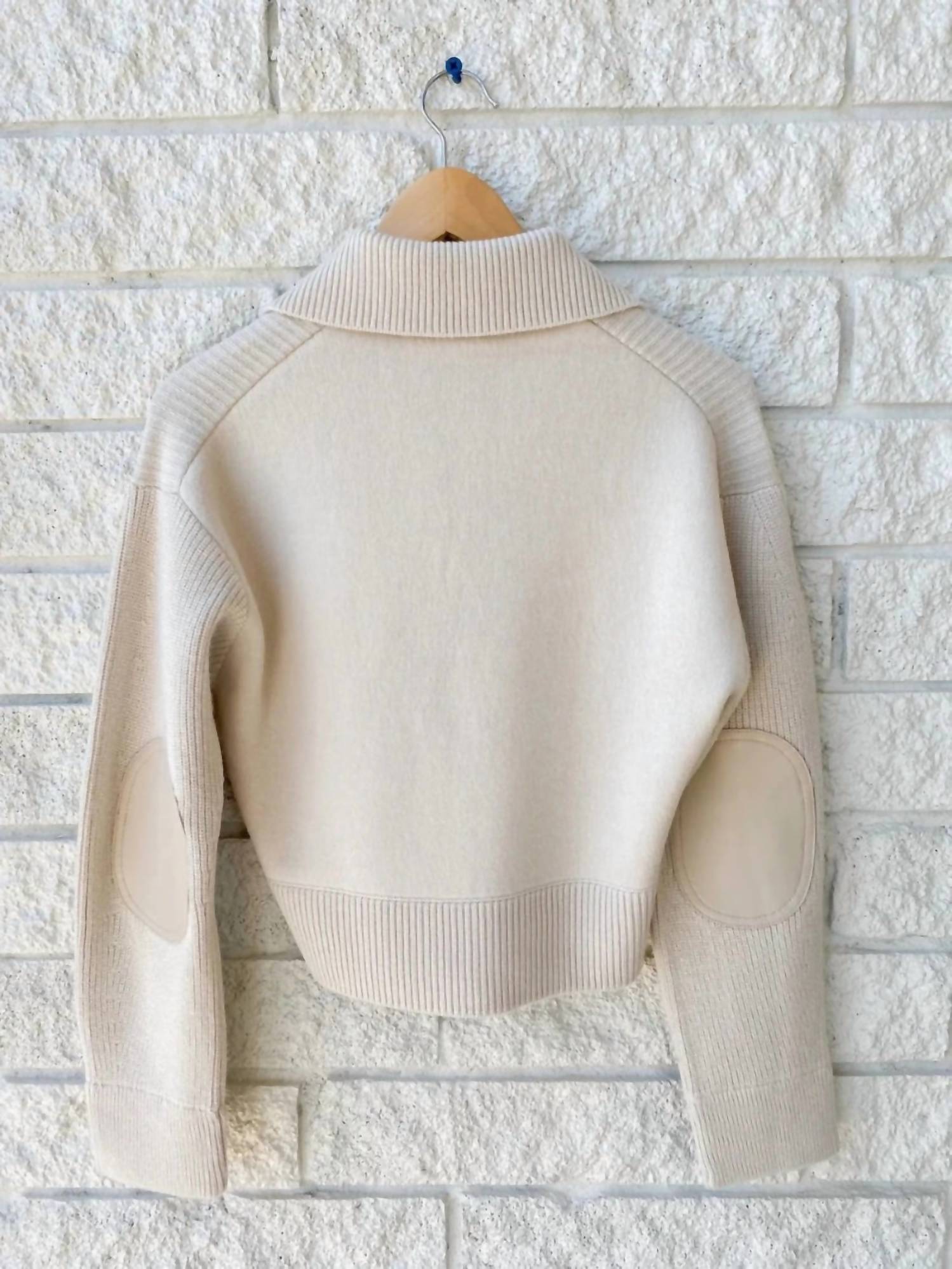 SIMKHAI Kellie Pullover Sweater in cream - women's sweater - view 4