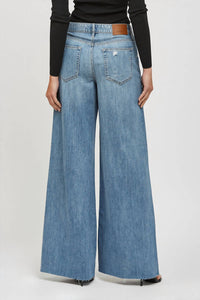 Hidden - 33" Inseam Nori High Rise Wide Leg Jean