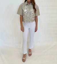 Jonathan Simkhai - Robinson Embroidered Shirt