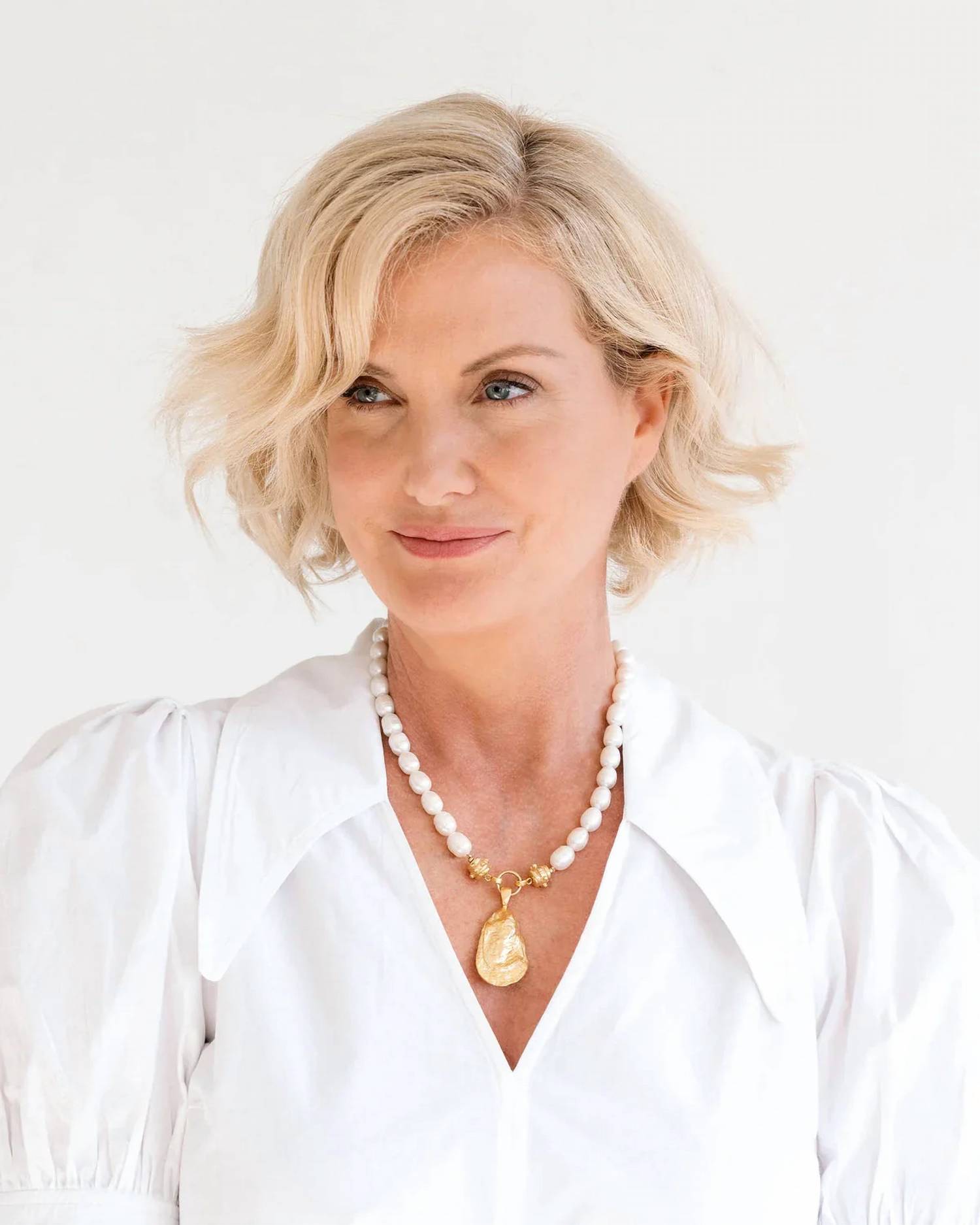Susan Shaw - Women's Oyster and Pearl Necklace