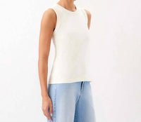Karen Kane - Ribbed Crewneck Tank