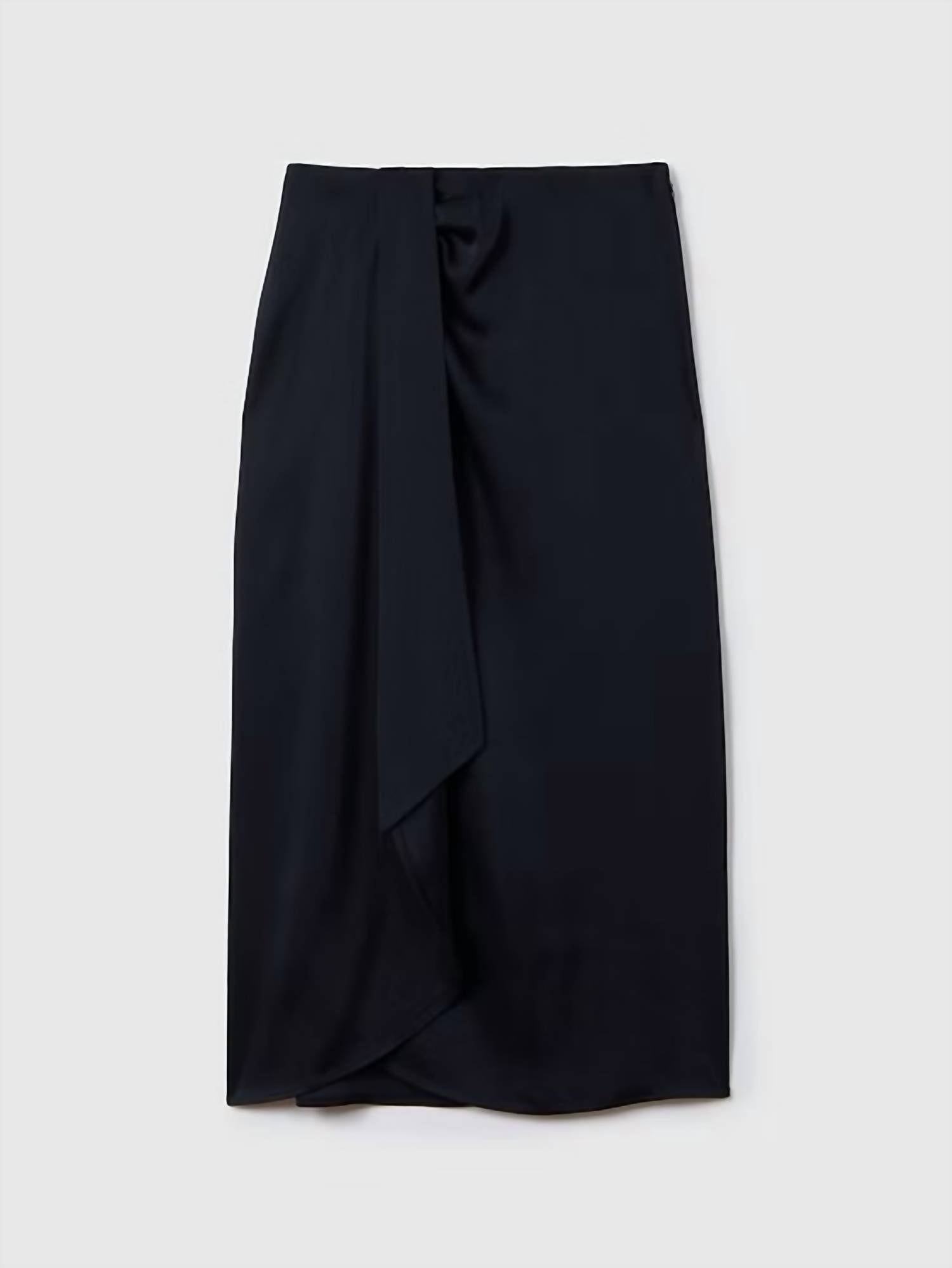 Reiss - Bella High Rise Wrap Midi Skirt