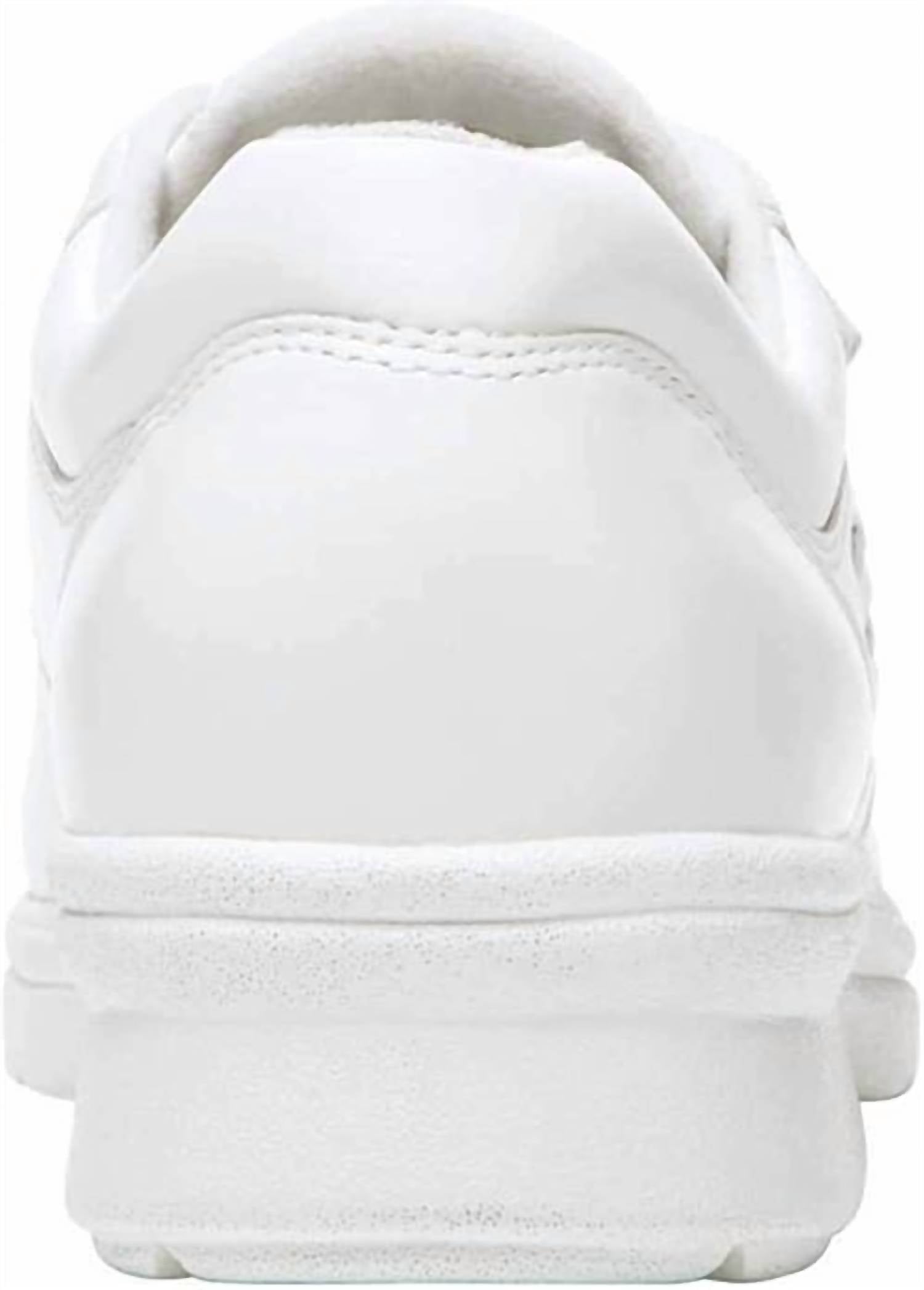 PROPET Women's Vista Walker Strap Shoe in white - women's shoe - alternate view