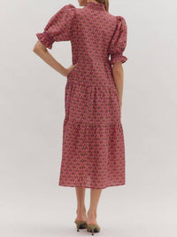 Entro - Botanical Midi Dress