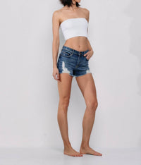 Sneak Peek - Mid Rise Frayed Short