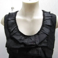 Lela Rose - Women’s Silk Blend Ruffle Top
