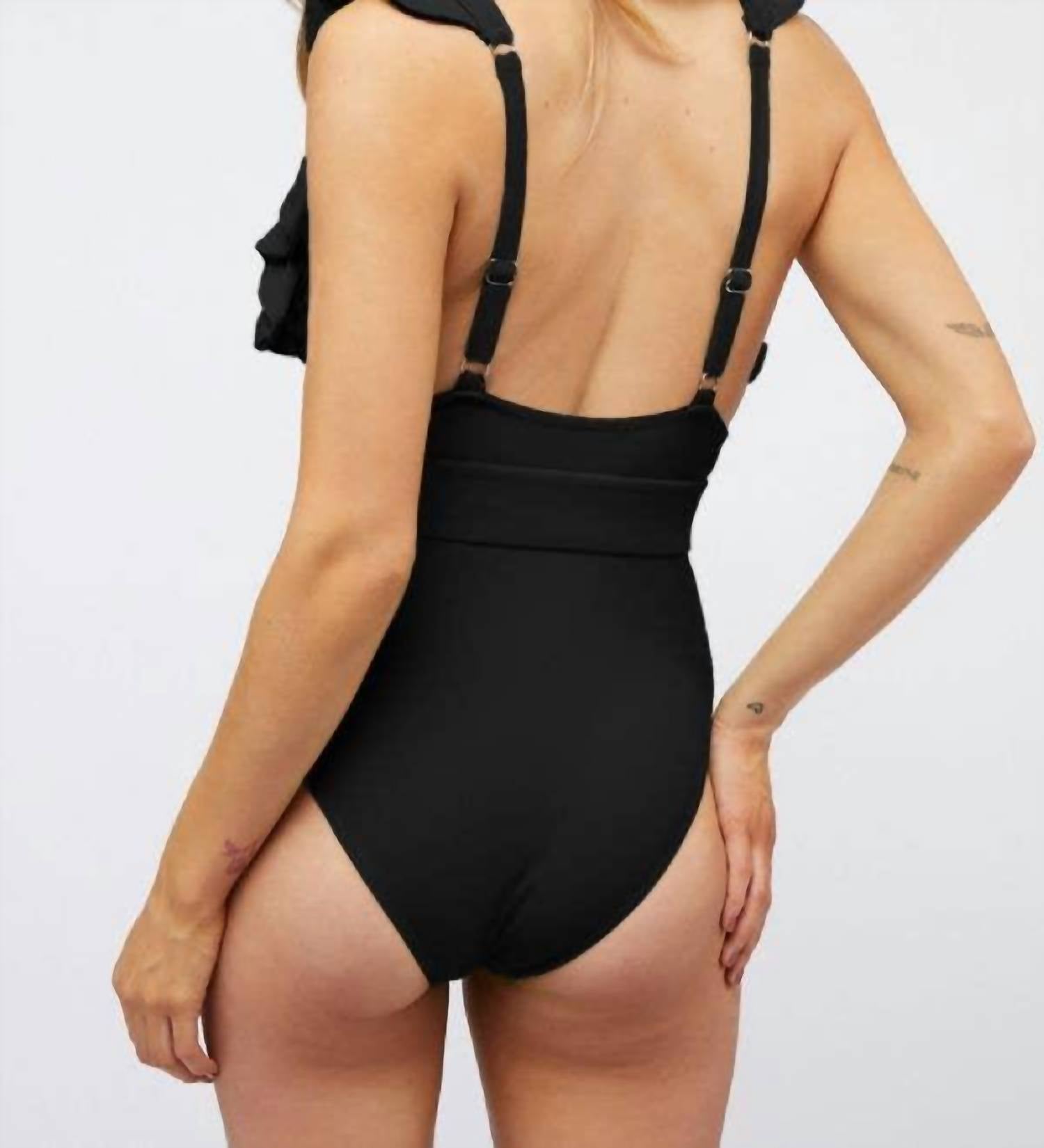 Davi & Dani - Chic One-piece Swimsuit