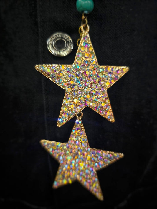 Keep It Gypsy - Women's Star Dangle Necklace